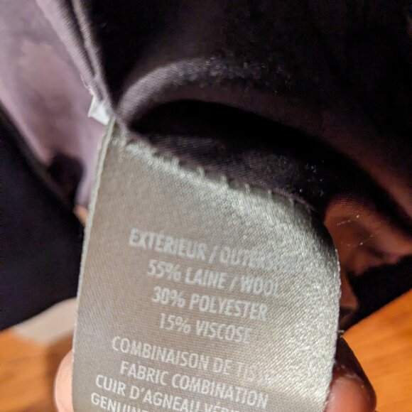 Soia Kyo black asymmetrical zip jacket - XS - Picture 4 of 4